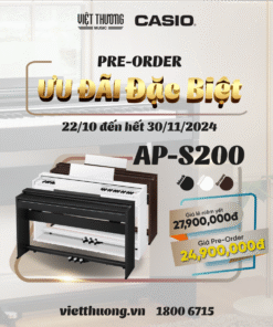 Đàn Piano Điện Casio AP-S200 Chính Hãng, Giá Tốt, Mẫu 2024